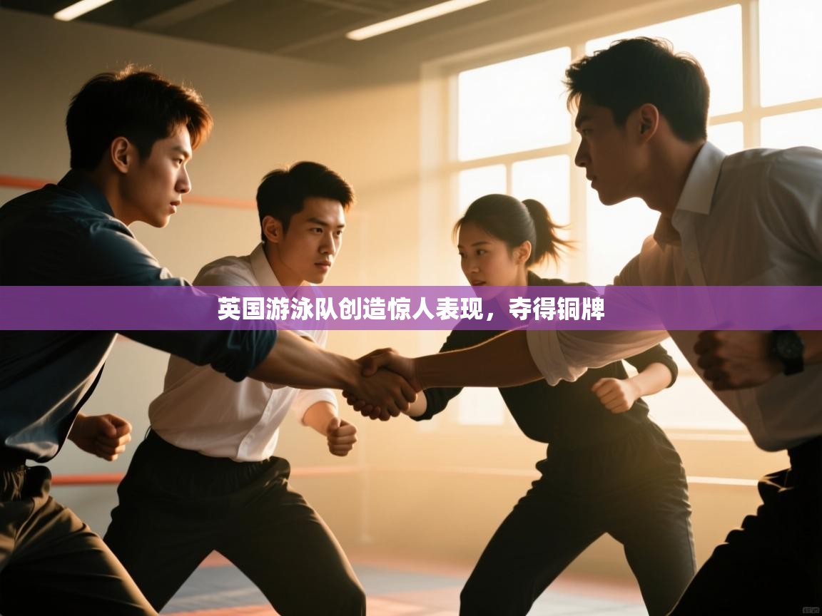 英国游泳队创造惊人表现，夺得铜牌